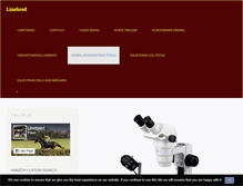 Tablet Screenshot of linebred.com